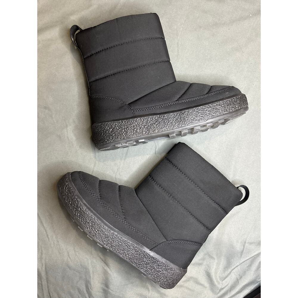 Madewell Women’s Size 7 Black Puffer Winter Snow Boots Quilted Lug Sole NWOT - Picture 4 of 6